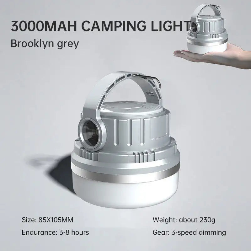 Lampe de camping Lumière de secours solaire