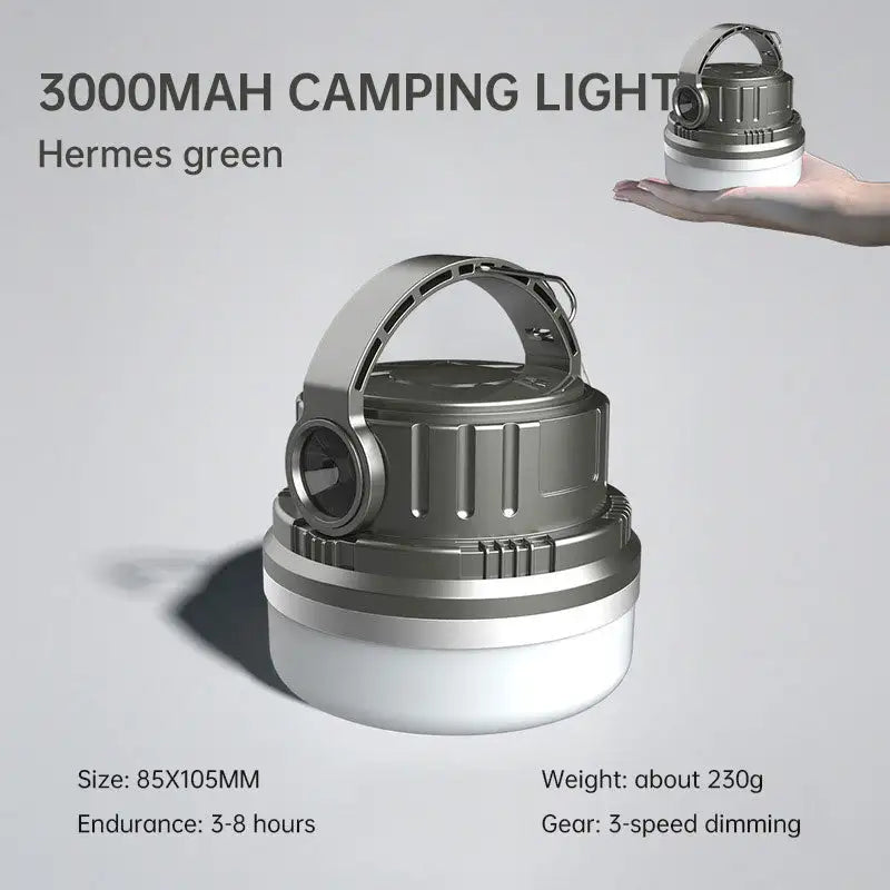 Lampe de camping Lumière de secours solaire