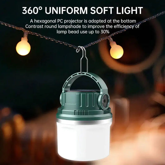 Lampe de camping Lumière de secours solaire